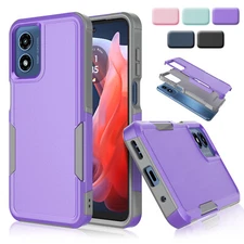 For Motorola Moto G Play 2024/2023 Phone Case Heavy Duty Shockproof Rugged Cover