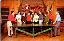 Postcard Spring Valley Tigers Den Red Center Teenagers NY D70