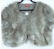 Gorgeous Faux Fur Shrug, 2x By Elle