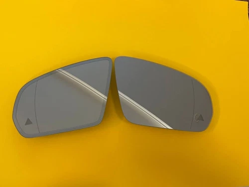 MERCEDES C E S GLC CLS AMG GT X290 Pair L+R SIDE VIEW MIRROR WIDE ANGLE GLASS