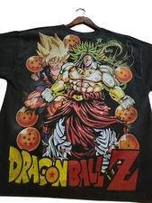 DRAGON BALL Z BROLLY ON A SHAKA HEAVYWEIGHT GARMET DYED T SHIRT "MODERN"