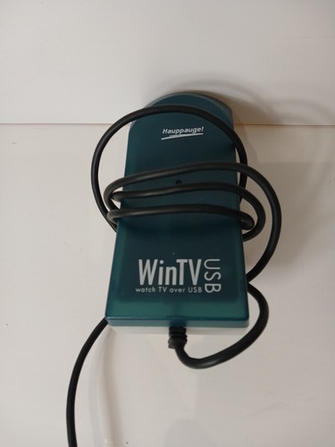 Vintage Hauppauge WinTV USB TV Tuner Capture SVideo Coax NTSC Model 40205 - Afbeelding 10 van 10