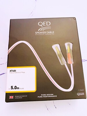 QED Reference XT40i Lautsprecherkabel 2x5m (A Paar) terminiert