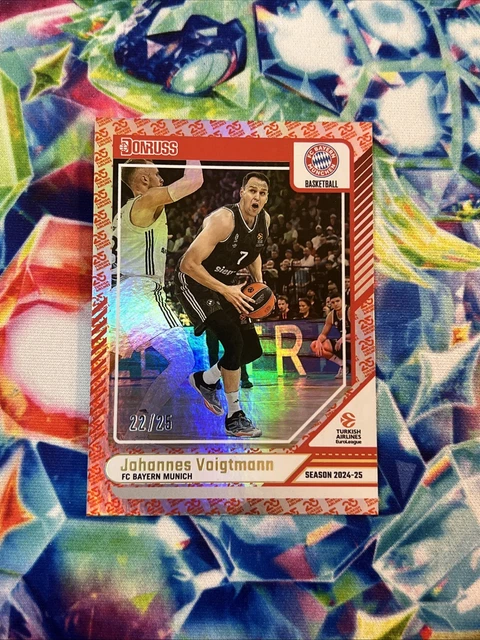 2024-25 JOHANNES VOIGTMANN EUROLEAGUE DONRUSS /25