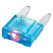 Install Bay APM-I-10A 10A Mini-APM Fuses w Indicating LED