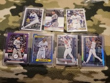 Lot Of 7 Los Angeles Dodgers Inserts Parallels Rookies Numbered /250