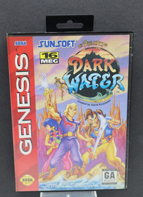 Pirates of Dark Water Sega Genesis 1994 CIB Tested