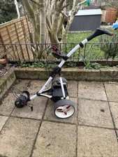 2016 Motocaddy S1 Electric Golf Trolley, EASILOCK,White, No Battery, used