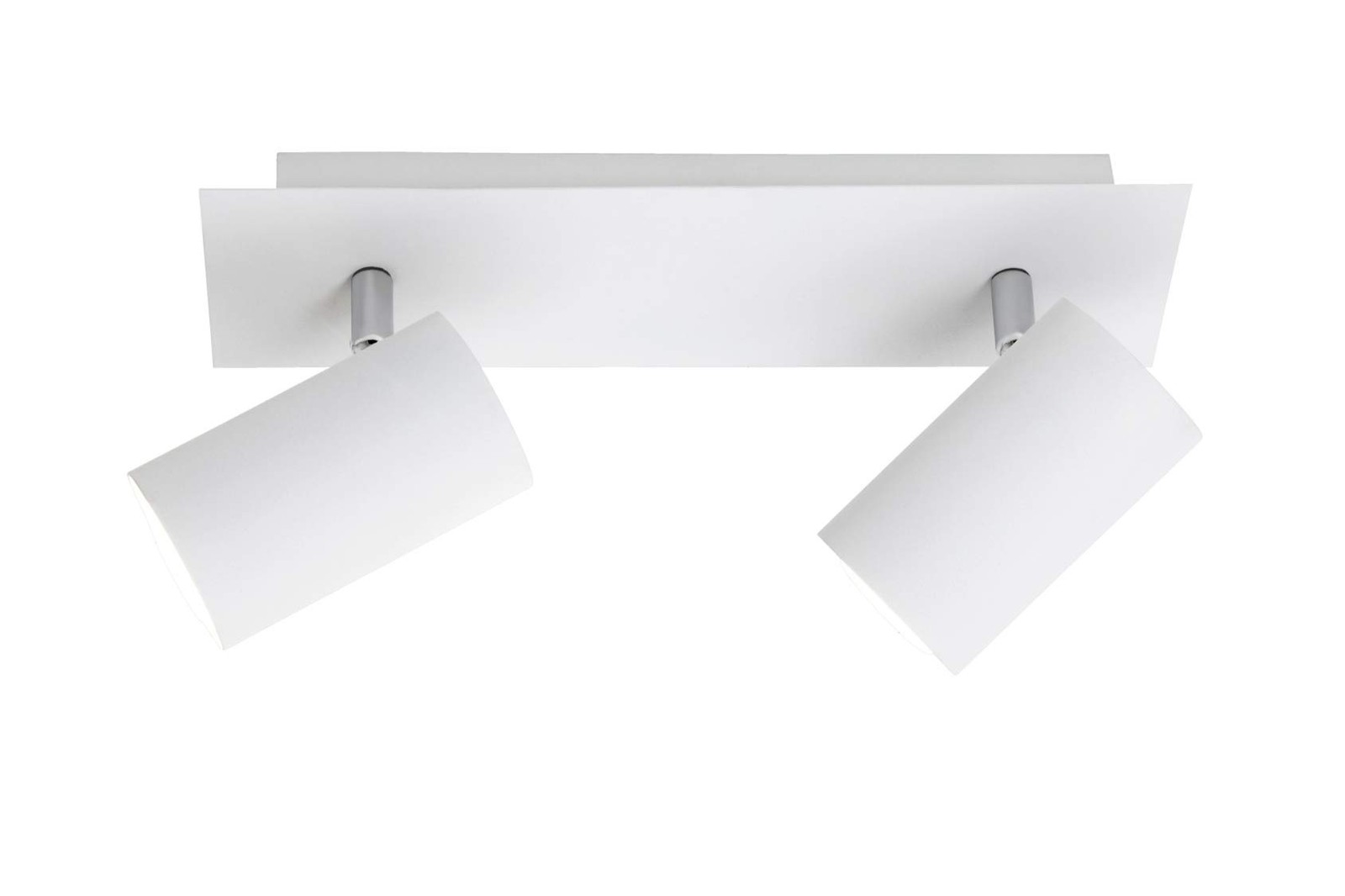Luminaire spot Marley Trio double projecteur GU10 blanc pour plafond et mur