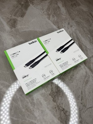Belkin USB 4 USB-C to USB-C Cable with 100W Power Delivery 2.6ft