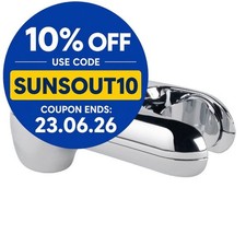 Mira Logic Shower Slide Rail Showerhead Clamp Bracket Chrome 2.1605.128