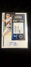 2020 Panini Contenders - Draft Pick Ticket 2 Tanner Burns #DPT2-TB (AU, RC) (X)
