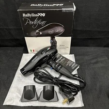 BaBylissPRO Nano Titanium Italian Portofino Hair Dryer - 2000 Watts - Black