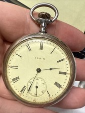 1910 Elgin Watch Co. Grade 291 Working Condition 16s 7jewels