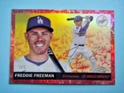 2025 Topps Chrome Platinum Freddie Freeman Base #79 Red Refractor #3/5