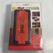 New Everstart Lithium Car Battery Jump Starter 400 amp & USB Charger flashlight