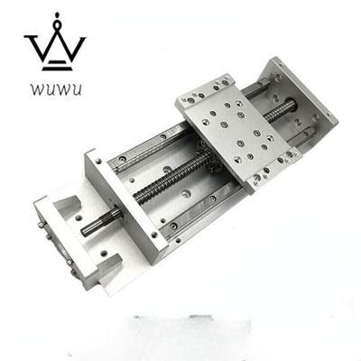 100-500mm Linear Rail Sliding Table Cross Slide Module TH-20 SFU1605 Axis CNC