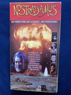 Nostradamus: His Predictions are Accurate And Frightening VHS