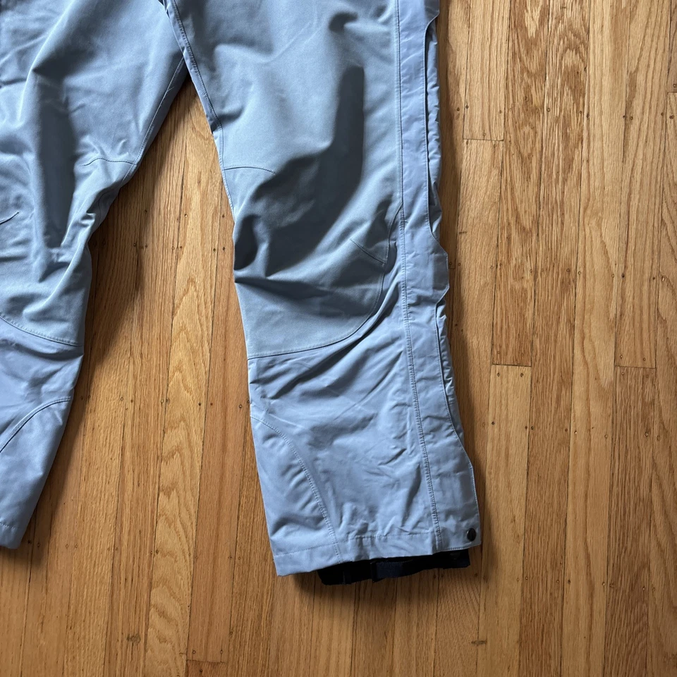 Женские зимние лыжные штаны Patagonia 14 / большие светло-серые сбоку на молнии с подкладкой - Изображение 4 из 4