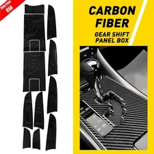 Carbon Fiber Gear Shift Panel Box Cover Fit LEXUS IS250 IS300 IS350 2006-2012 US