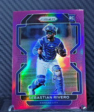 Sebastian Rivero 2022 Prizm PURPLE SP ROOKIE #108 - Royals RC