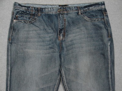 蓝蓝 RC11434 **ROYAL BLUE** STRAIGHT FIT JEANS 44x32 (msr 42