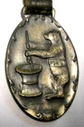 Antique 1900`s Dr. John D. Bear`s Emulsion for the Lungs Advertising Watch Fob