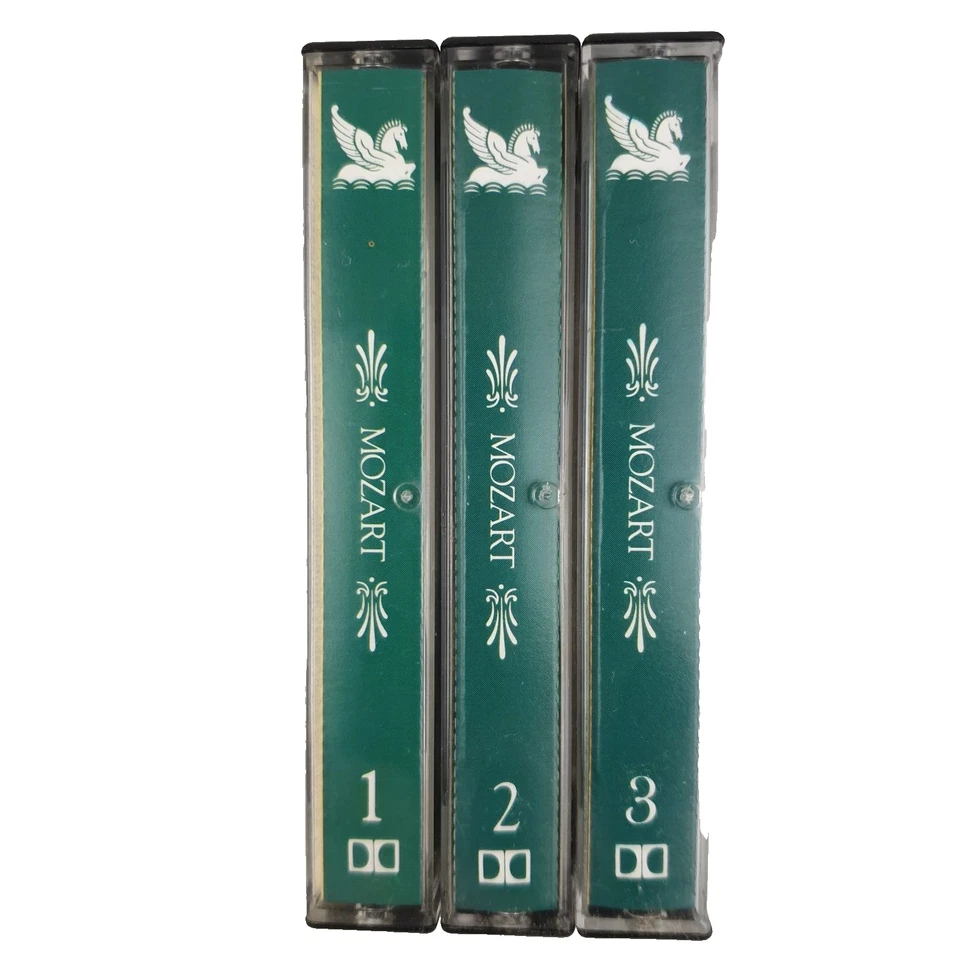 Favourites From The Classics - Mozart Cassette Tapes x 3, 1993, Classical, VGC - Image 3 of 4