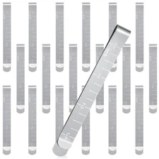 20 Pcs Sewing Clips Stainless Steel Hemming Clips Metal Hemming Tool 3 Inches wi