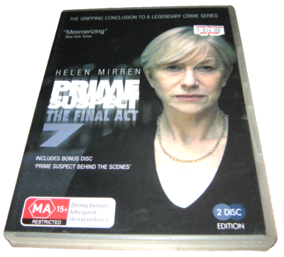 Prime Suspect: The Final Act Season Helen Mirren DVD VGC