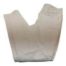 Dex White Denim Women's Jeans Size 28 Skinny Ankle Knee Ripped Knee cut out