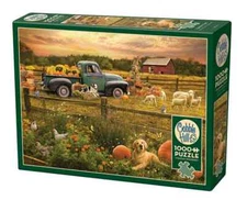 Harvest Time 1000 Piece Jigsaw Puzzle Cobble Hill New