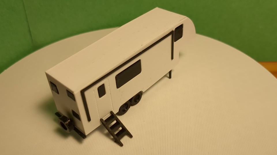 O Scale Rv HO 1:87 scale Winnebago 5th wheel camper RV OO scale | eBay