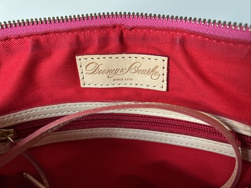 Dooney Bourke Quilted Classic Satchel Handbag Shoulder Bag 11x7x6 - Picture 12 of 13