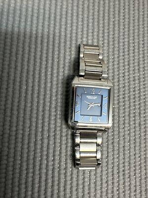 Kenneth Cole KC3742 Square Slim Blue Two Layer Dial Bracelet  display picture 3