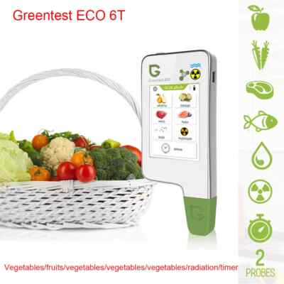 Greentest Eco 6 Geigerzähler Gemüse Nitrat Tester Detektor Strahlenmessgerät