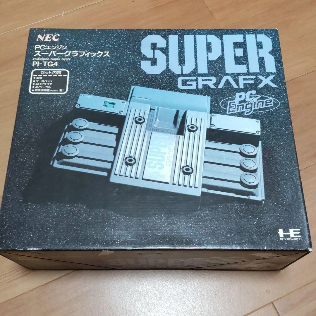 待望☆】 PCエンジンスーパーグラフィックスPITG4 ソフト2本付き 家庭