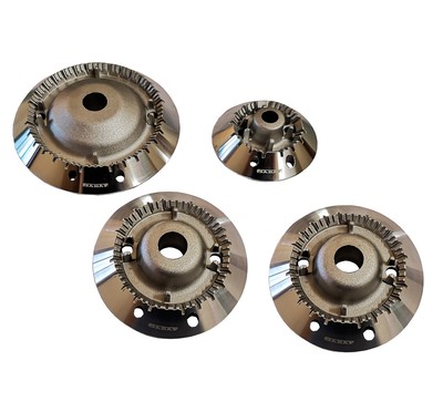 Brenner Sabaf Lofra Foster 2 Löcher aus Aluminium Kit 2 Medium O Lose Gaskocher