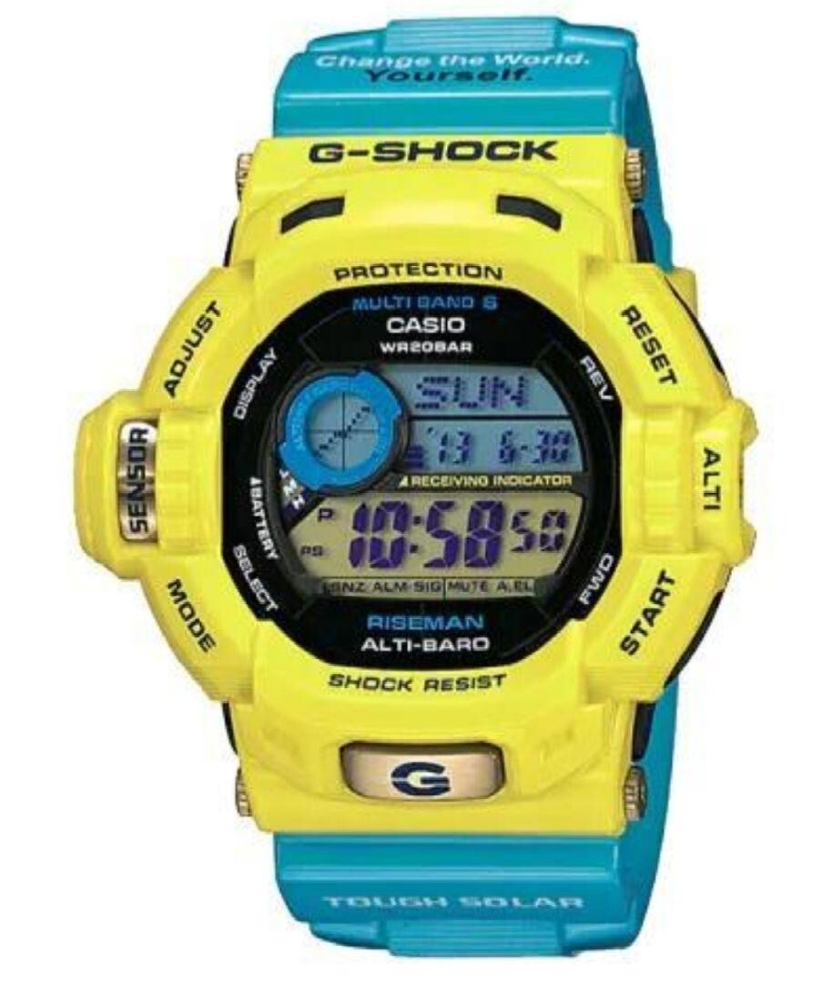 Casio G-shock Riseman GW-9201KJ-9JR Yellow USED | eBay Casio G-shock Riseman GW-9201KJ-9JR Yellow USED | eBay