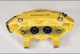 PORSCHE CAYENNE 9Y0 Rear Left Brake Caliper Yellow 9Y0615423R NEW 