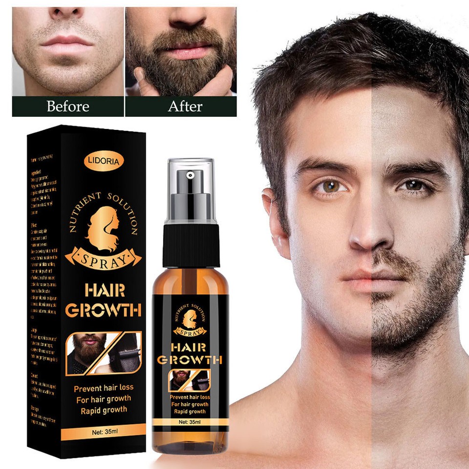 Beard Growth Oil Serum Fast Growing Beard Mustache Facial Hair Grooming