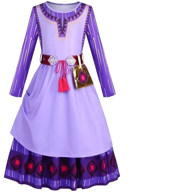 Trajes de princesa de acrílico para Niñas