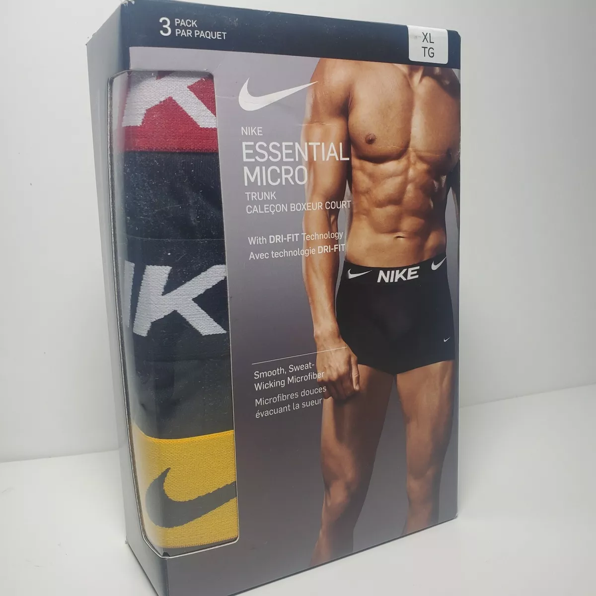 Essential Microfibre Trunks 3-Pack by Nike Online, THE ICONIC