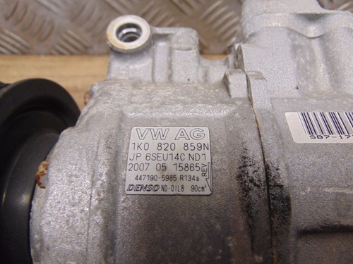 Compresor aire acondicionado audi a3 8p 1.6 compresor aire acondicionado 1k0820859n - Imagen 6 de 6