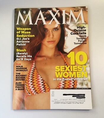 Maxim Magazine June 2012 1 Adrianne Palicki Sexiest Women, The Wire