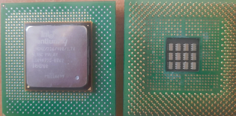 Intel Pentium 4 SL4SC 1,4 GHz/256 KB/400 MHz socket CPU PGA423 Willamette - Immagine 2 di 3