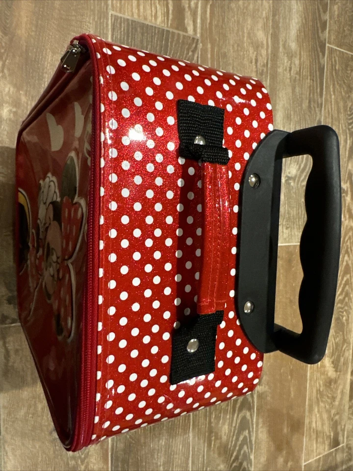 Disney Minnie Mouse Suitcase Carry On, Rolls, Handle retracts, Clean, Sparkly - Image 2 of 4