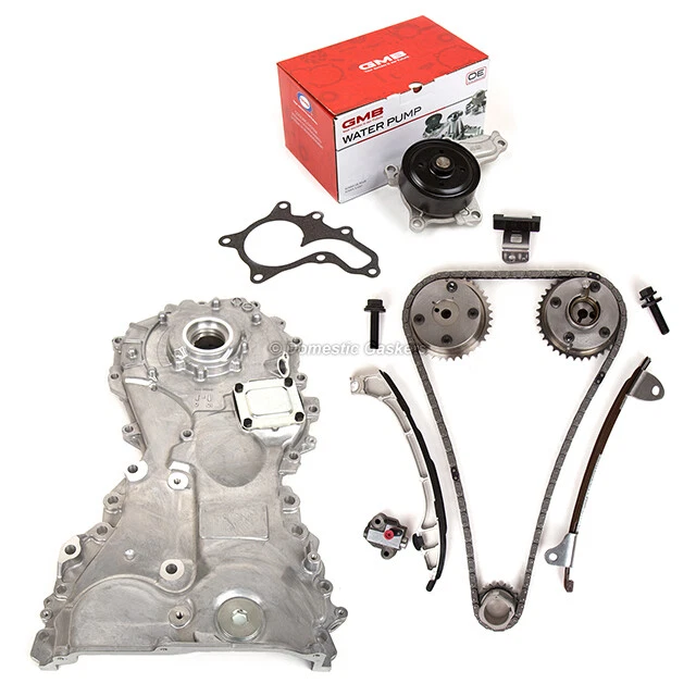 Kit de cadena de distribución bomba de aceite de agua compatible con 09-12 Scion tC Toyota Rav4 Camry 2,5 2,7 L Foto 2 de 4