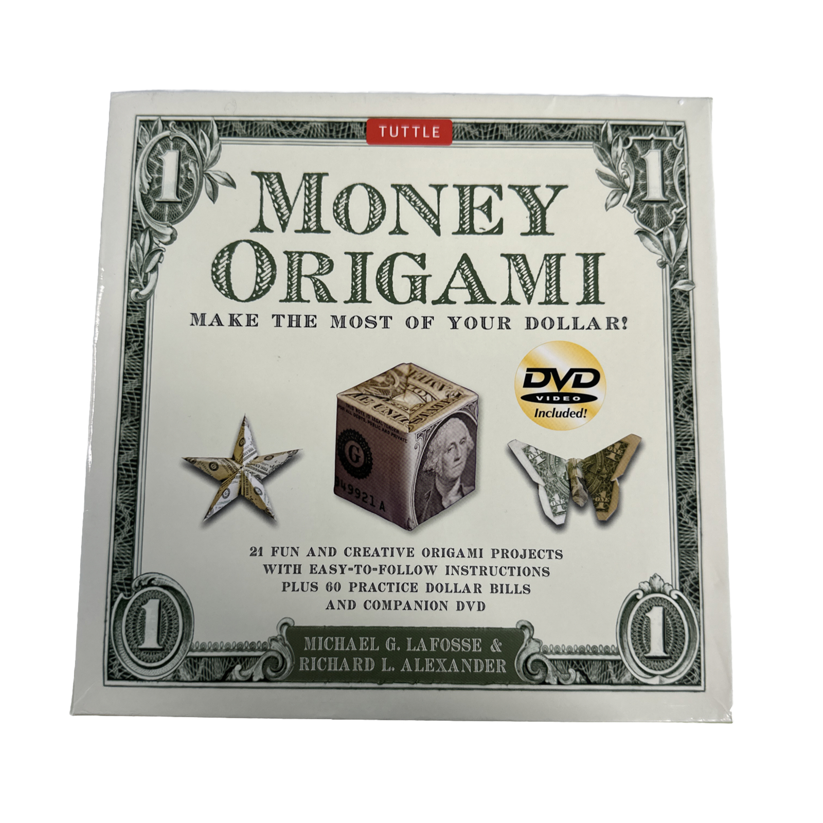 S L1600 Money Origami Kit: Make The Most Of Your Dollar Origami Book 21 Project Open Box