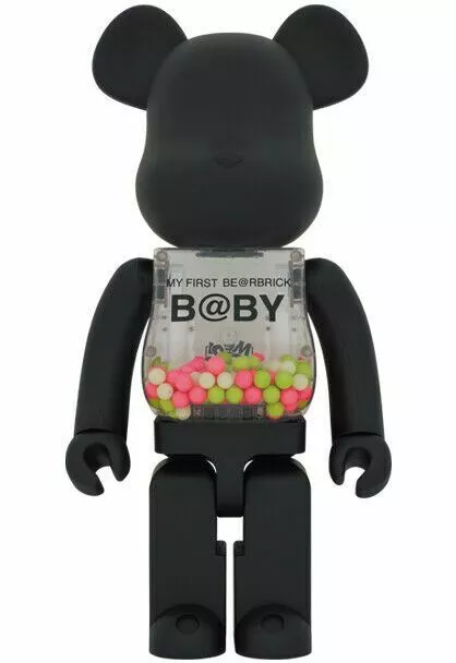 MY FIRST BE@RBRICK B@BY MATT BLACK-